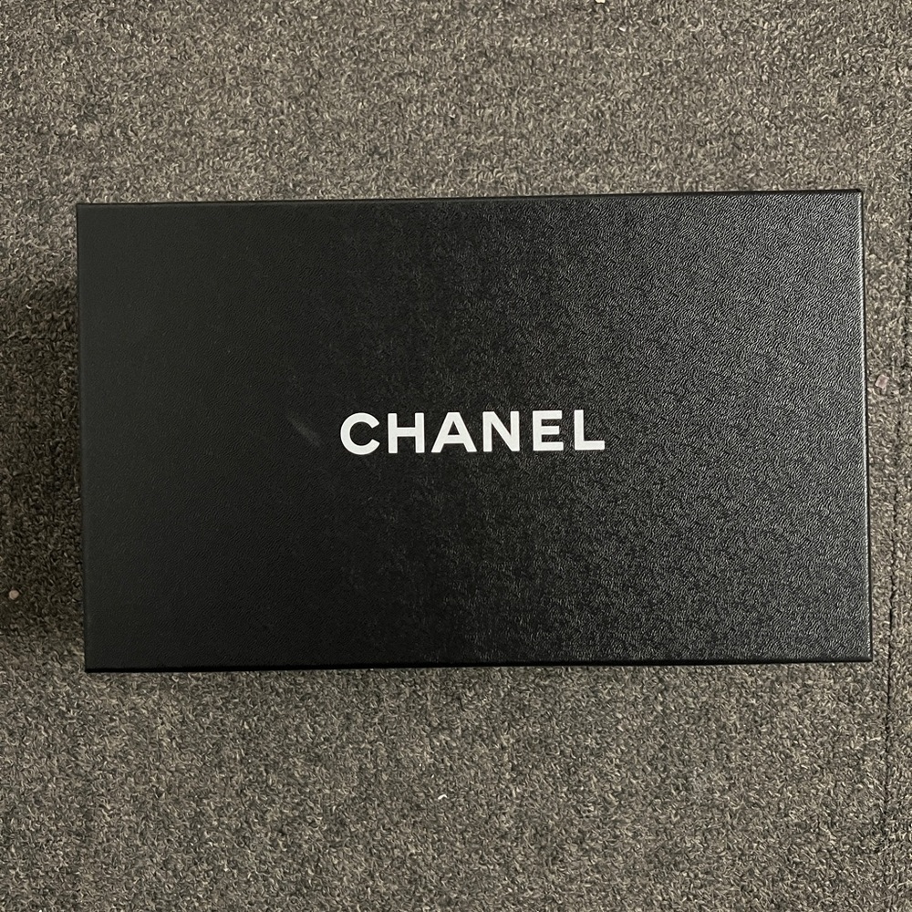 Chanel Black Shoe Box